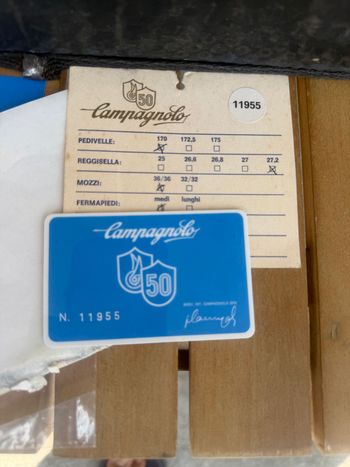 Gebrauchtes Campagnolo set 50th 1985 bike — Bild 20 von 20