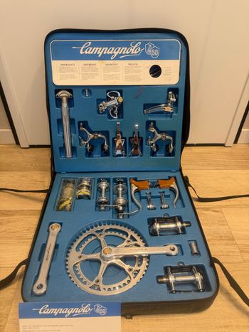 Used Campagnolo set 50th 1985 Drivetrain & Pedals