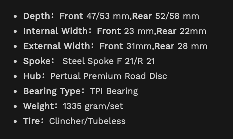 Brugt Tavelo Pertual Pertual Sharp Pro 47/58 Disc bike — billede 6 af 6
