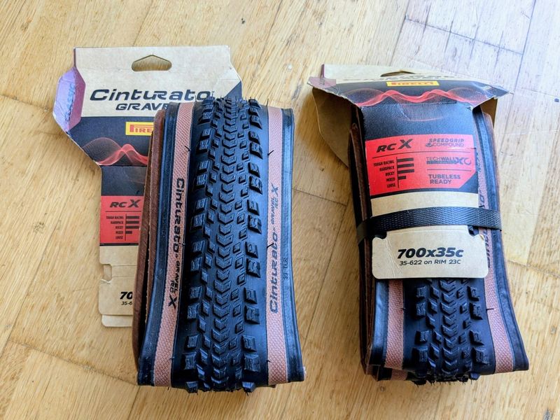 Used Pirelli Cinturato Gravel RC X 2026 Tyres & Tubes