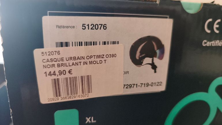 Brugt optimiz Urban 0390 Helmet bike — billede 5 af 7