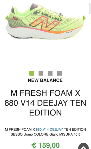 New Balance Fresh Foam X 880 V14 Deejay Ten Edition bike d'occasion — image 10 sur 10