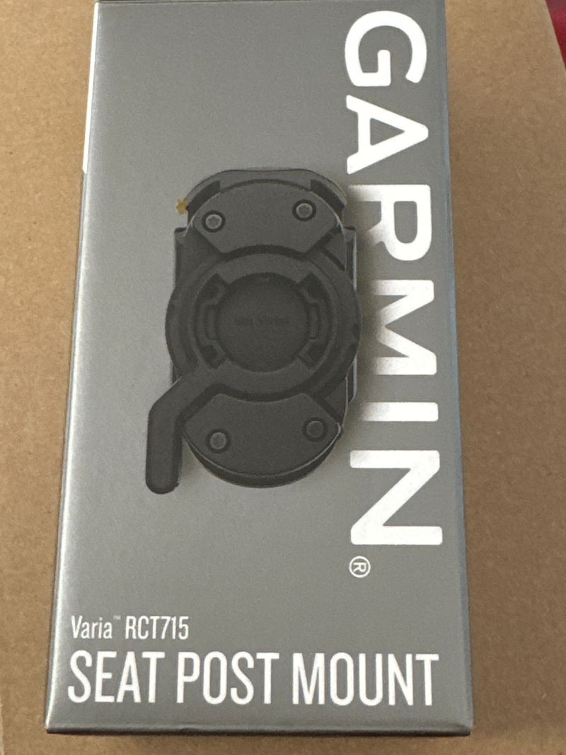 Garmin Varia RCT715 Seat Post Mount Cycling Accessories d'occasion