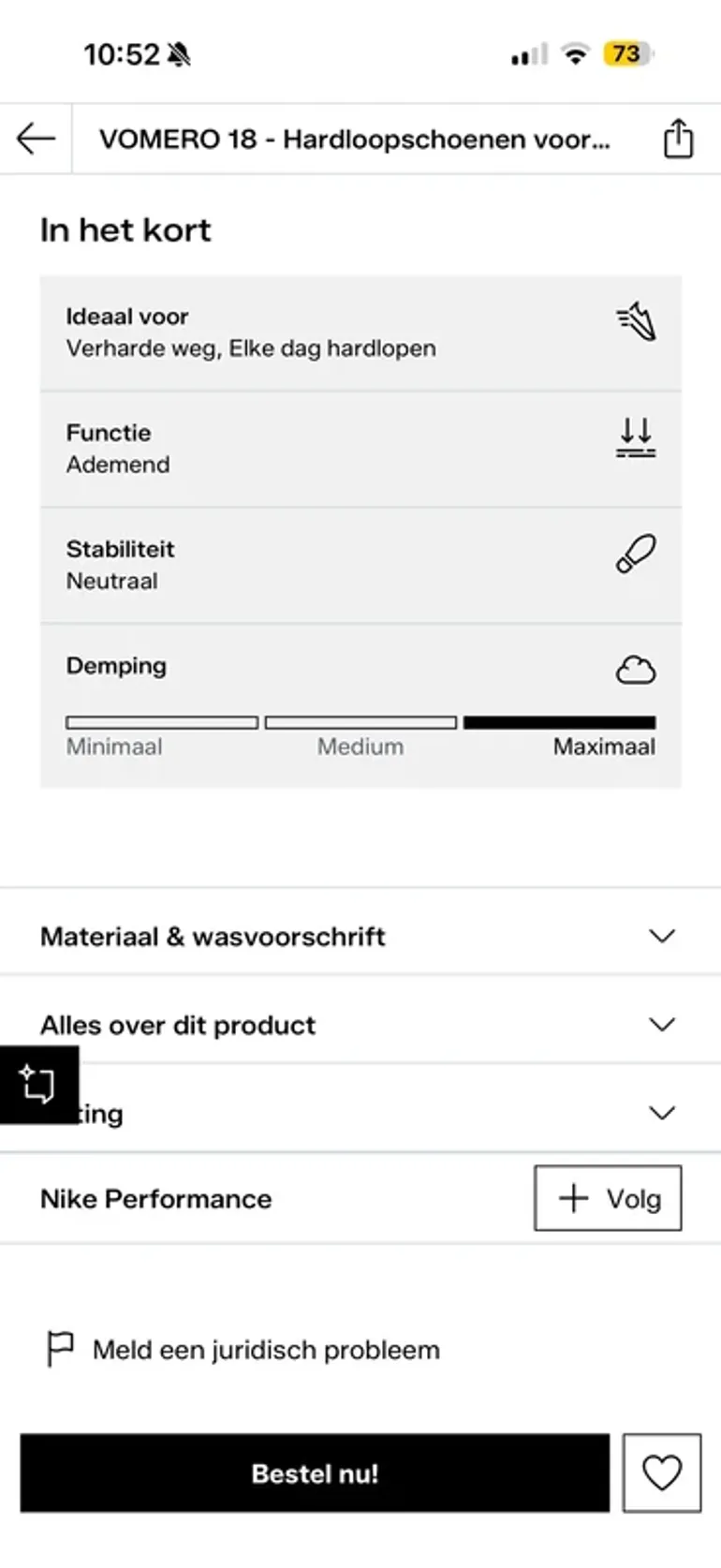 Brugt Nike Vomero 18 bike — billede 8 af 10
