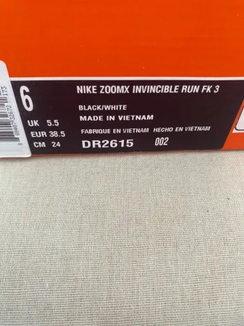 Brugt Nike Zoom Invincible Run FK3 bike — billede 7 af 7