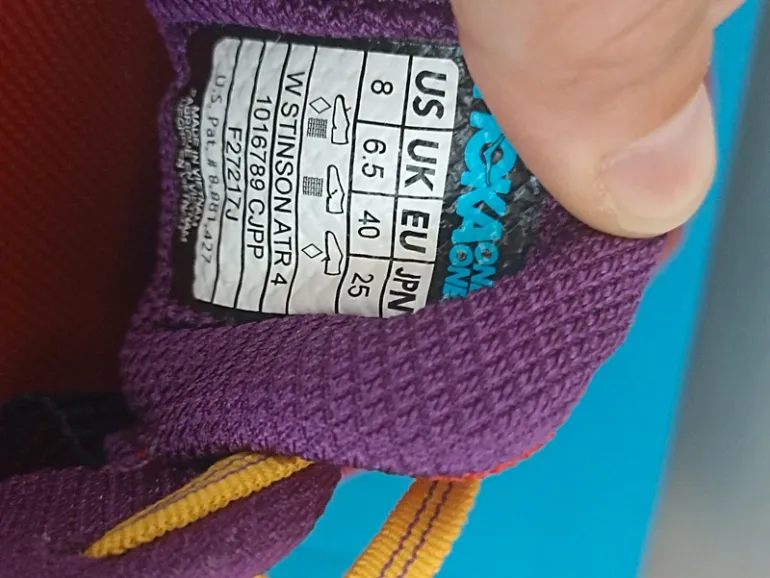 Hoka Stinson ATR 4 bike d'occasion — image 6 sur 9