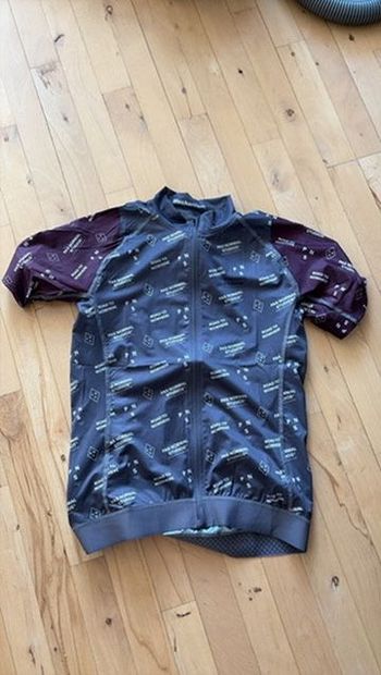 Used Pas Normal Studios Mechanism late drop jersey grey contrast Cycling Clothing