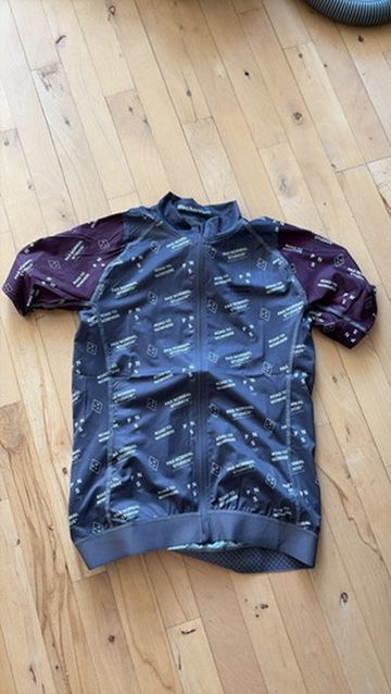 Tweedehands Pas Normal Studios Mechanism late drop jersey grey contrast Cycling Clothing