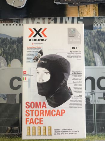 Used x-bionic soma stormcap face Cycling Clothing