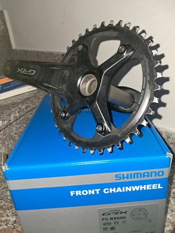 Used Shimano FC RX 600 da 172, 5 mm corona da 40 denti Drivetrain & Pedals