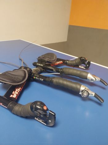 Vision Trimax Komplettcockpit TT/Triathlon – Basebar + Trimax Plu Cockpit d'occasion