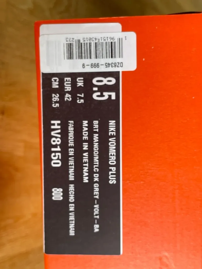 Used Nike Vomero Plus bike — image 9 of 10