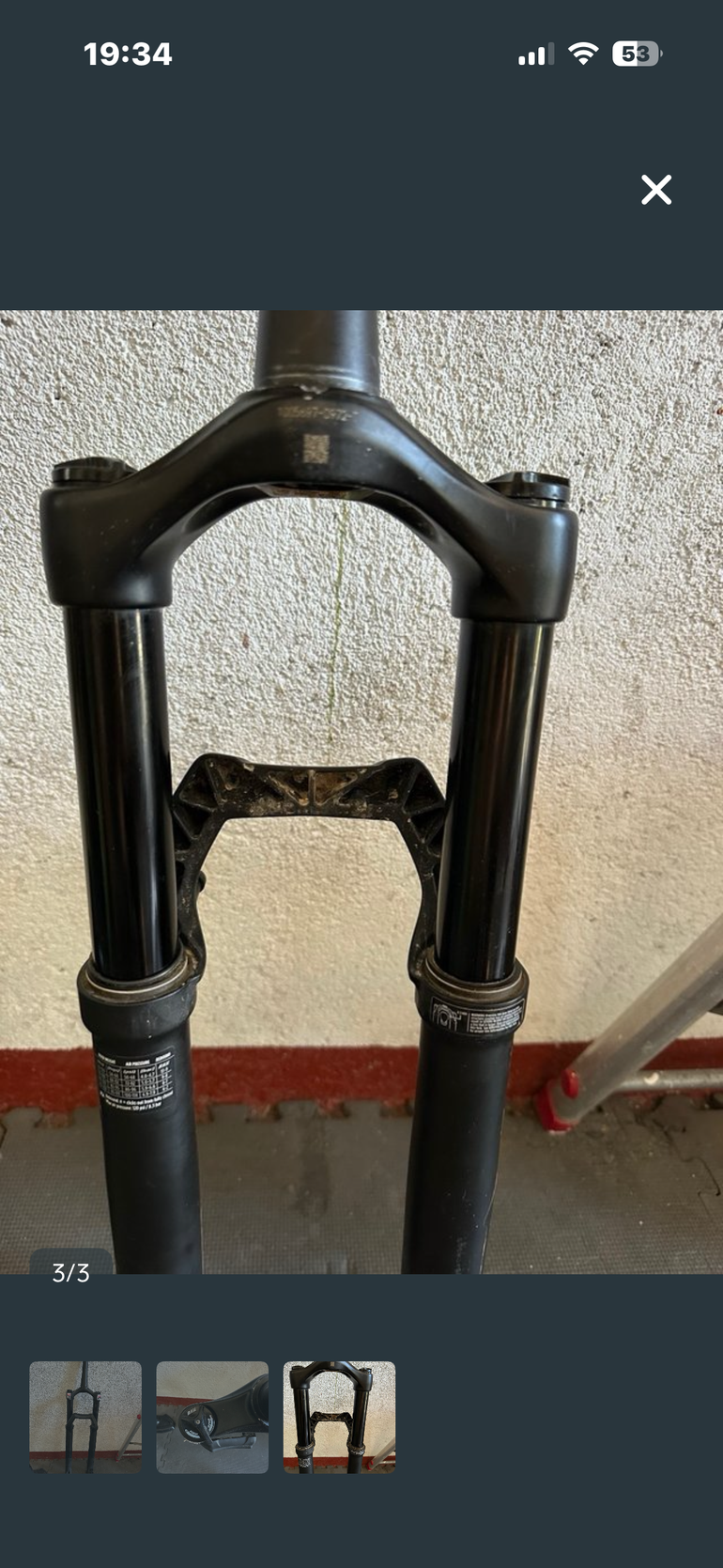 Brugt Marzocchi Z2 2022 bike — billede 3 af 3