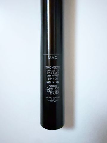 Used Thomson Elite Setback (SP-E113 SB) 2026 bike — image 3 of 3