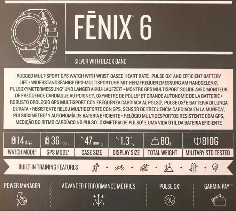 Gebrauchtes Garmin fenix 6 bike — Bild 4 von 10