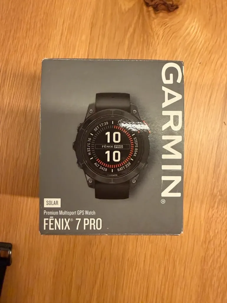 Garmin Fenix 7 Pro Solar bike usato — immagine 2 di 6