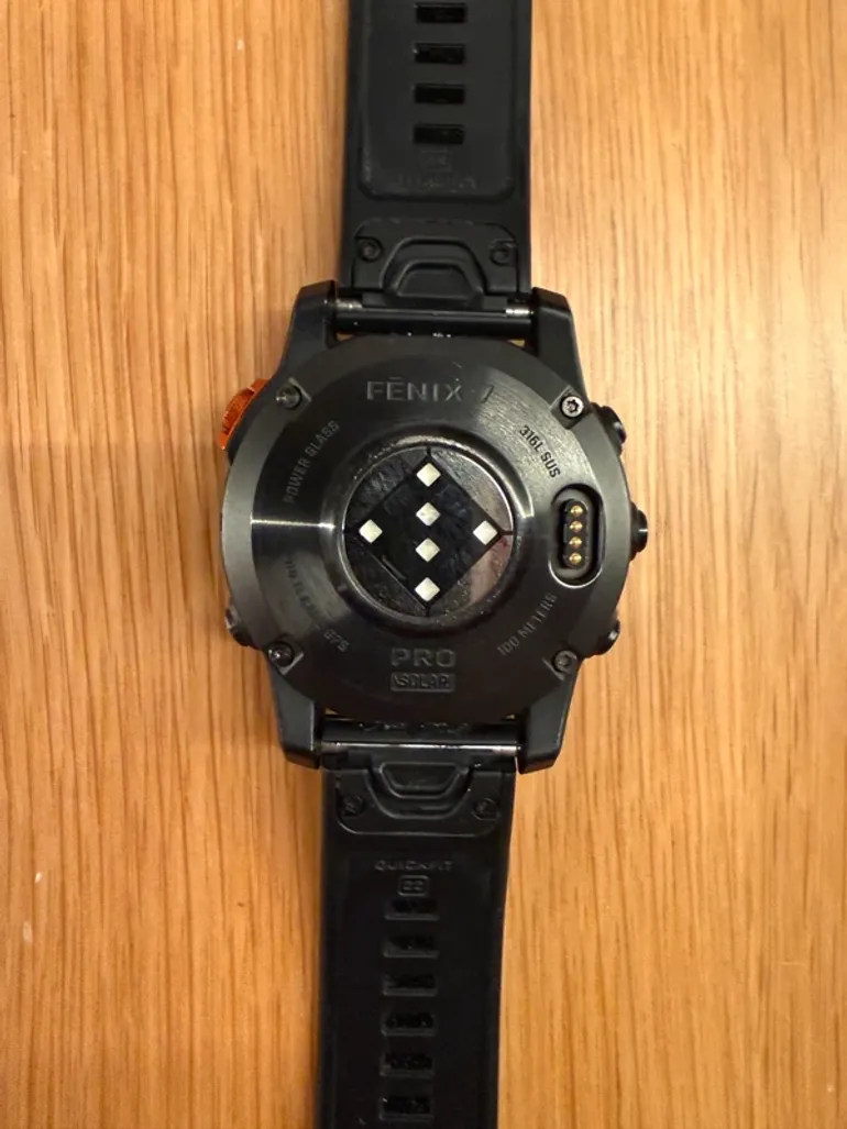 Garmin Fenix 7 Pro Solar bike usato — immagine 6 di 6