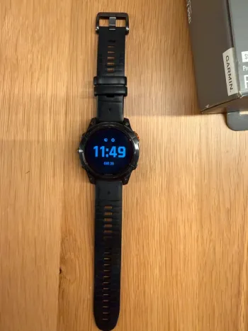 Garmin Fenix 7 Pro Solar bike usato — immagine 4 di 6