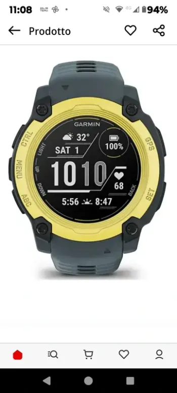 Brugt Garmin Instinct bike — billede 5 af 5