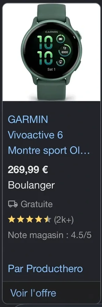 Gebrauchtes Garmin Vivoactive 6 bike — Bild 8 von 8