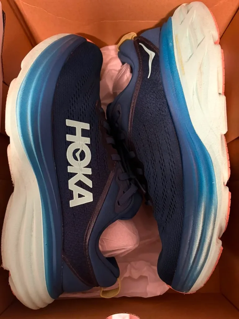 Used Hoka Running Shoes 39.5 bike — image 5 of 5