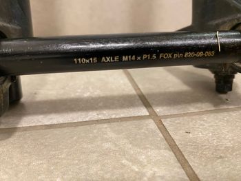 Brugt Fox 36 perfonce 2022 bike — billede 7 af 7