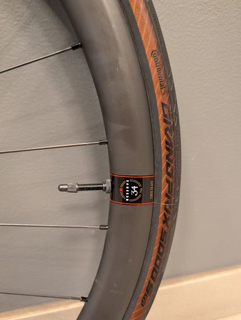 Brugt Reserve 34 carbon front wheel bike — billede 2 af 5