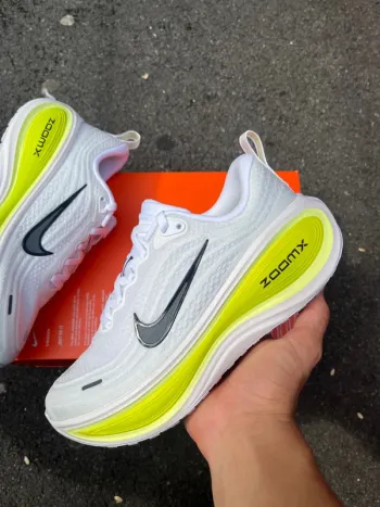 Used White Vomero Plus Running Shoes