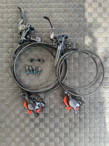Käytetty Shimano Kit Travões Hidráulicos SLX M7100 Brakes