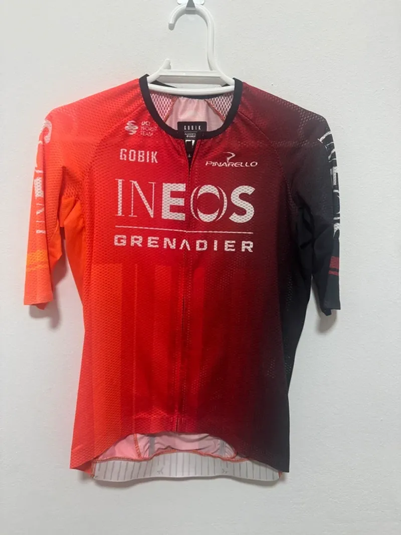 Used Gobik Exclusive Reactive Air Climber Jersey Team Ineos Grenadier size S Cycling Clothing