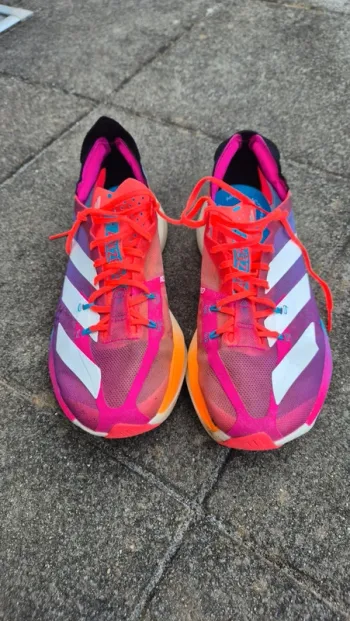 Used Orange Adizero Adios Pro 3 Running Shoes