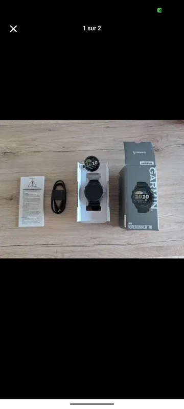 Tweedehands Garmin Forerunner 70 Electronics
