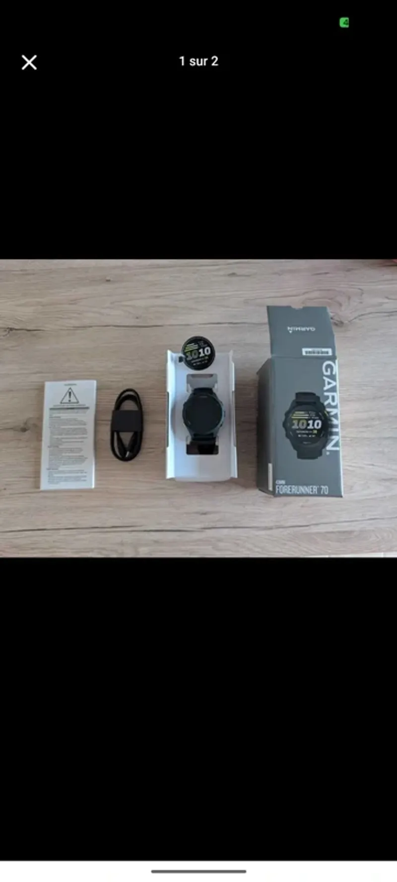 Used Garmin Forerunner 70 Electronics