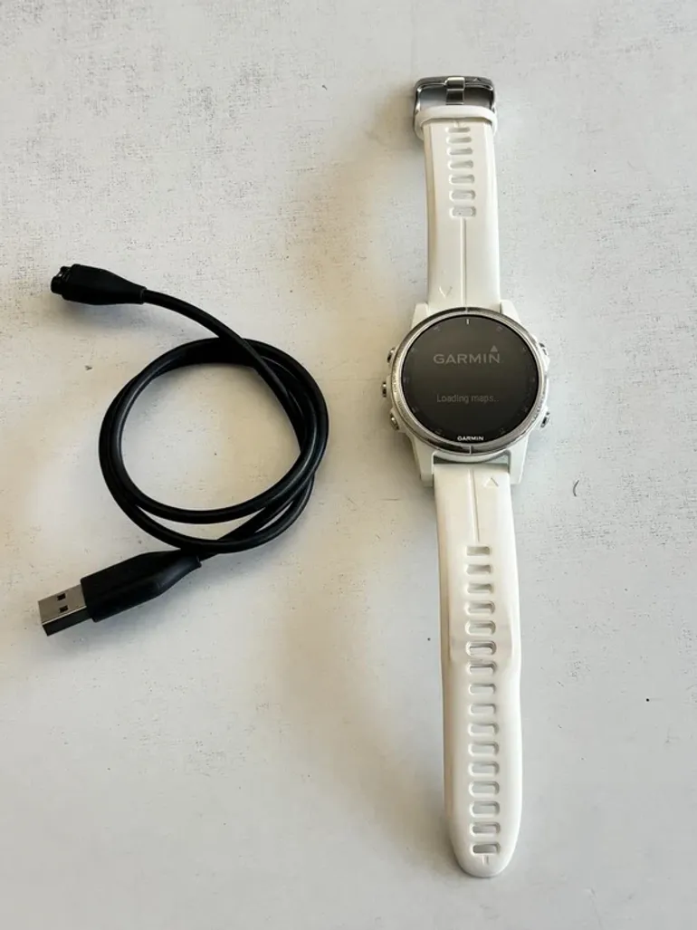 Tweedehands Garmin Fenix 5S Plus Sapphire bike — afbeelding 2 van 12