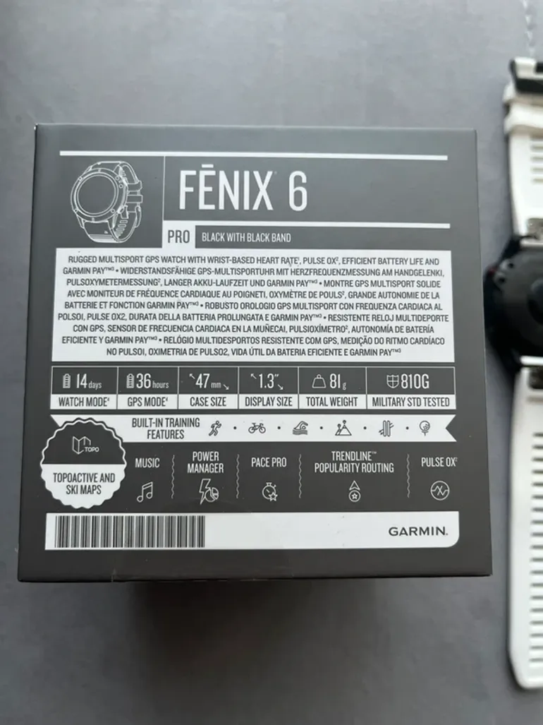 Used Garmin Fenix 6 Pro bike — image 6 of 14