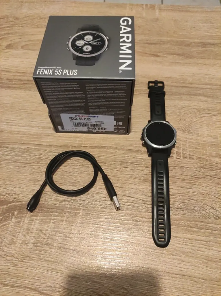 Używany Garmin Fenix 5S Plus bike — zdjęcie 3 z 7
