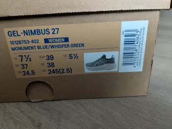 Asics Gel-Nimbus 27 bike d'occasion — image 2 sur 4