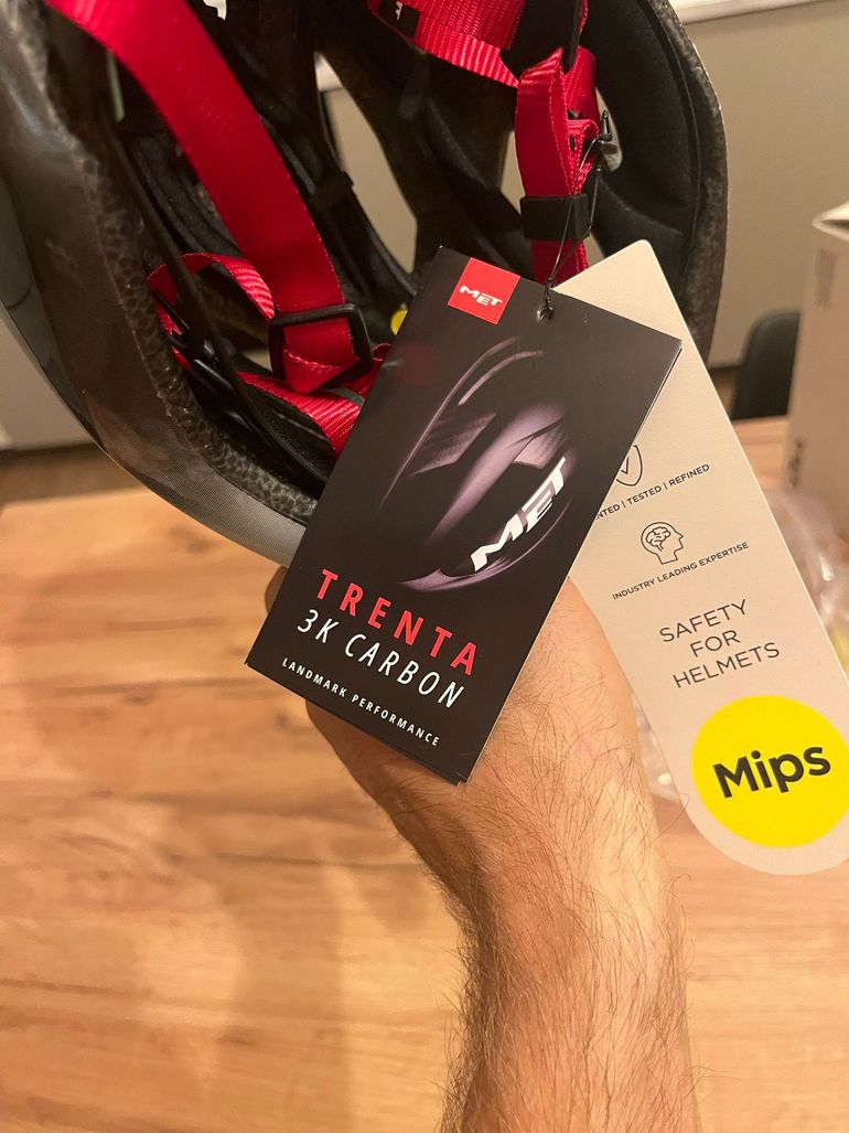 Brugt MET Trenta 3k grafiche UAE 2026 bike — billede 8 af 8
