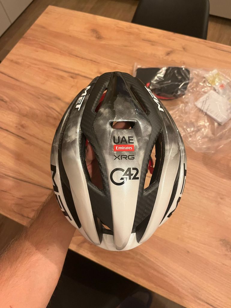 Brugt MET Trenta 3k grafiche UAE 2026 bike — billede 4 af 8