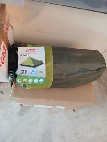 coleman Aravis 2 Tent Camping de segunda mano