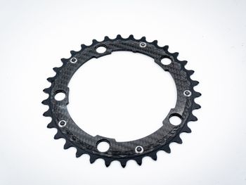 Used Carbon-Ti X-Carborings 50x34 5x110BCD Drivetrain & Pedals
