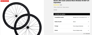 Brugt Most Ultrafast 45 Wheelset 2026 bike — billede 4 af 4