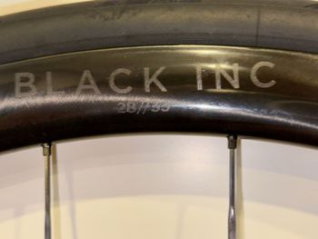 Used Black Inc 28/33 Carbon Aero Wheelset 2024 Wheels