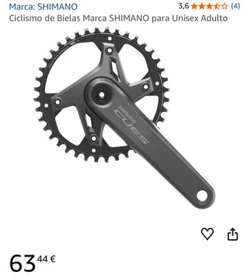Brugt Shimano Cues Crankset 2026 bike — billede 3 af 3