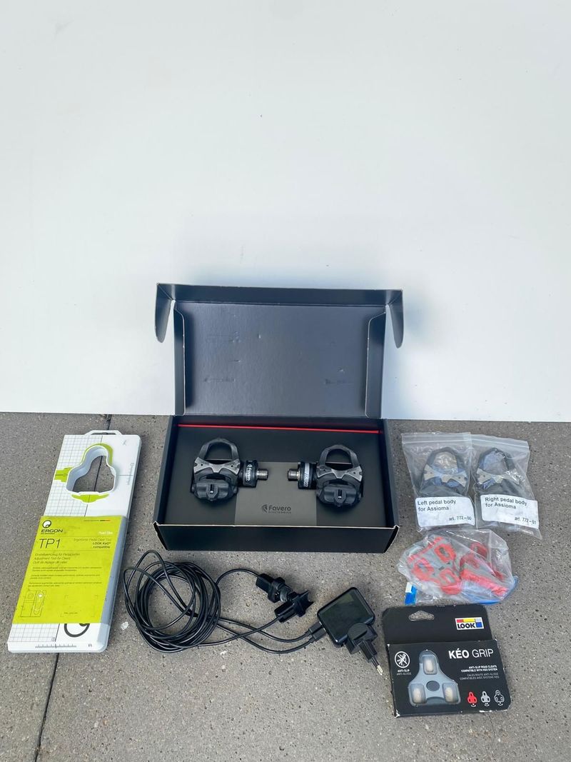 Tweedehands Favero Assioma Duo Power Meter Pedals Drivetrain & Pedals