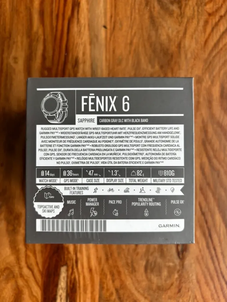 Gebrauchtes Garmin Fenix 6 Pro bike — Bild 6 von 8