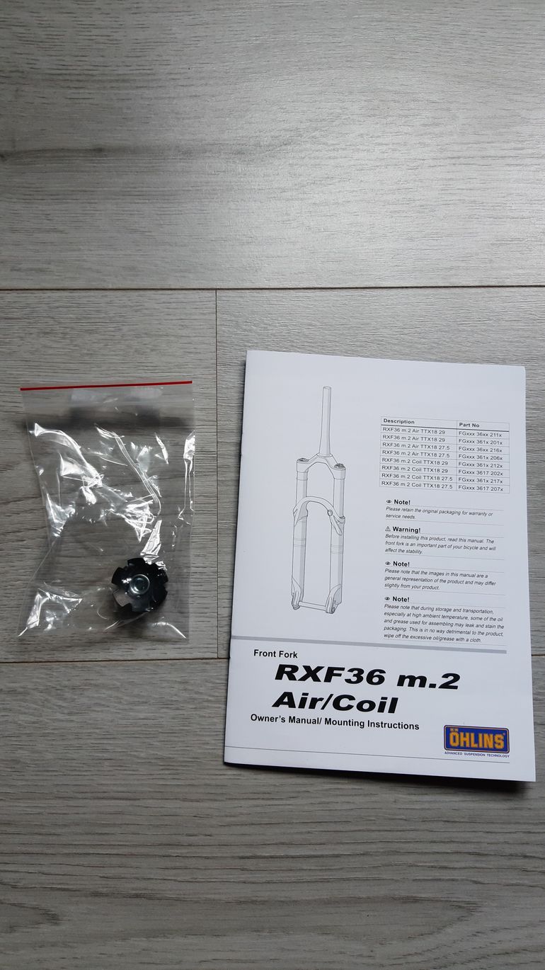 Brugt Öhlins RXF 36 M.2 Fork bike — billede 7 af 7