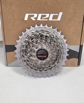 Used Sram Red 1290 AXS E1 Cassette 10-33 12V Drivetrain & Pedals