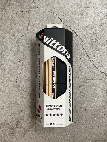 Used Vittoria Pista Control Graphene 2.0 Tyres & Tubes