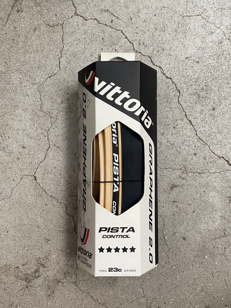 Used Vittoria Pista Control Graphene 2.0 Tyres & Tubes